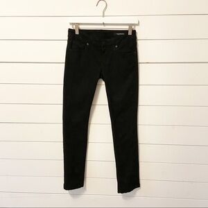 Sebastian McCall | Black Low Rise Straight/skinny Jeans Size 25